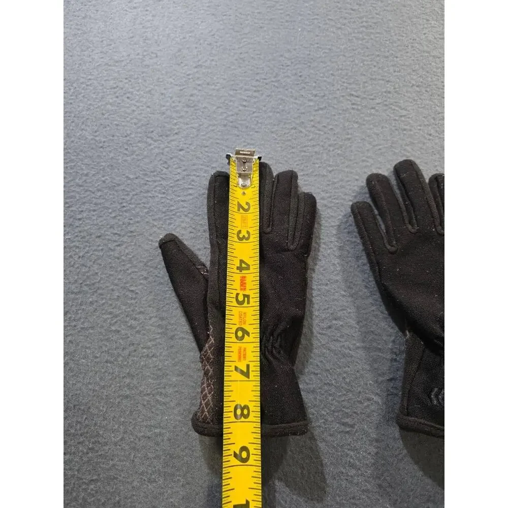 Glabse black fabric gloves A010143